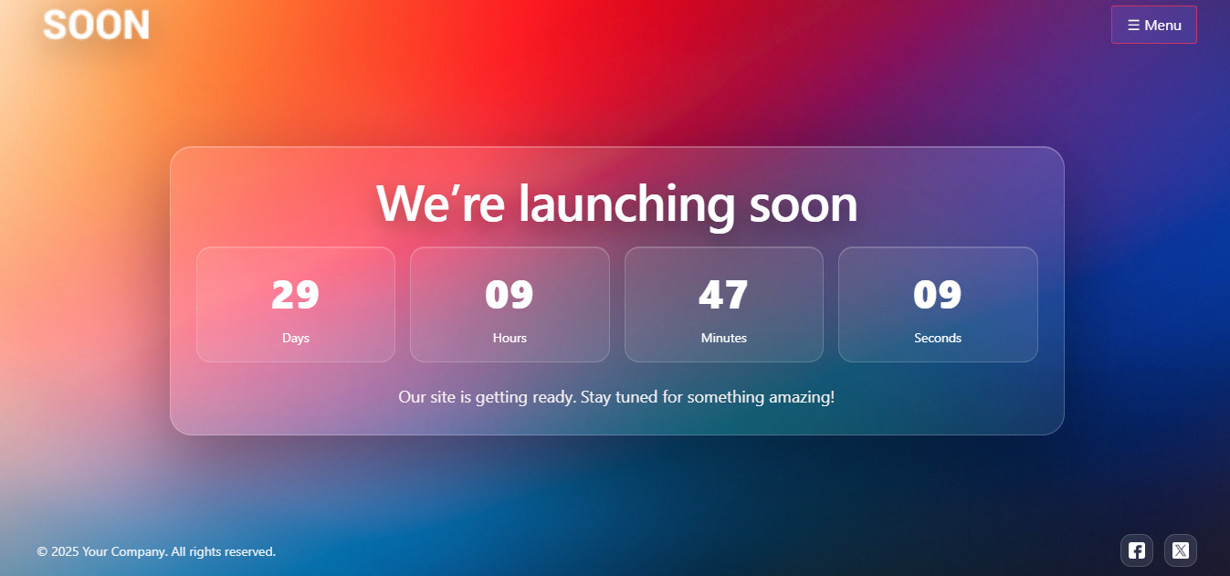 Coming Soon and Maintenance Mode by XpertCodes is a custom WordPress plugin that lets you create beautiful coming soon pages maintenance screens and launch pages with full customization one click enable disable controls responsive templates and professional branding options Perfect for developers agencies and business owners preparing a site for launch or updates