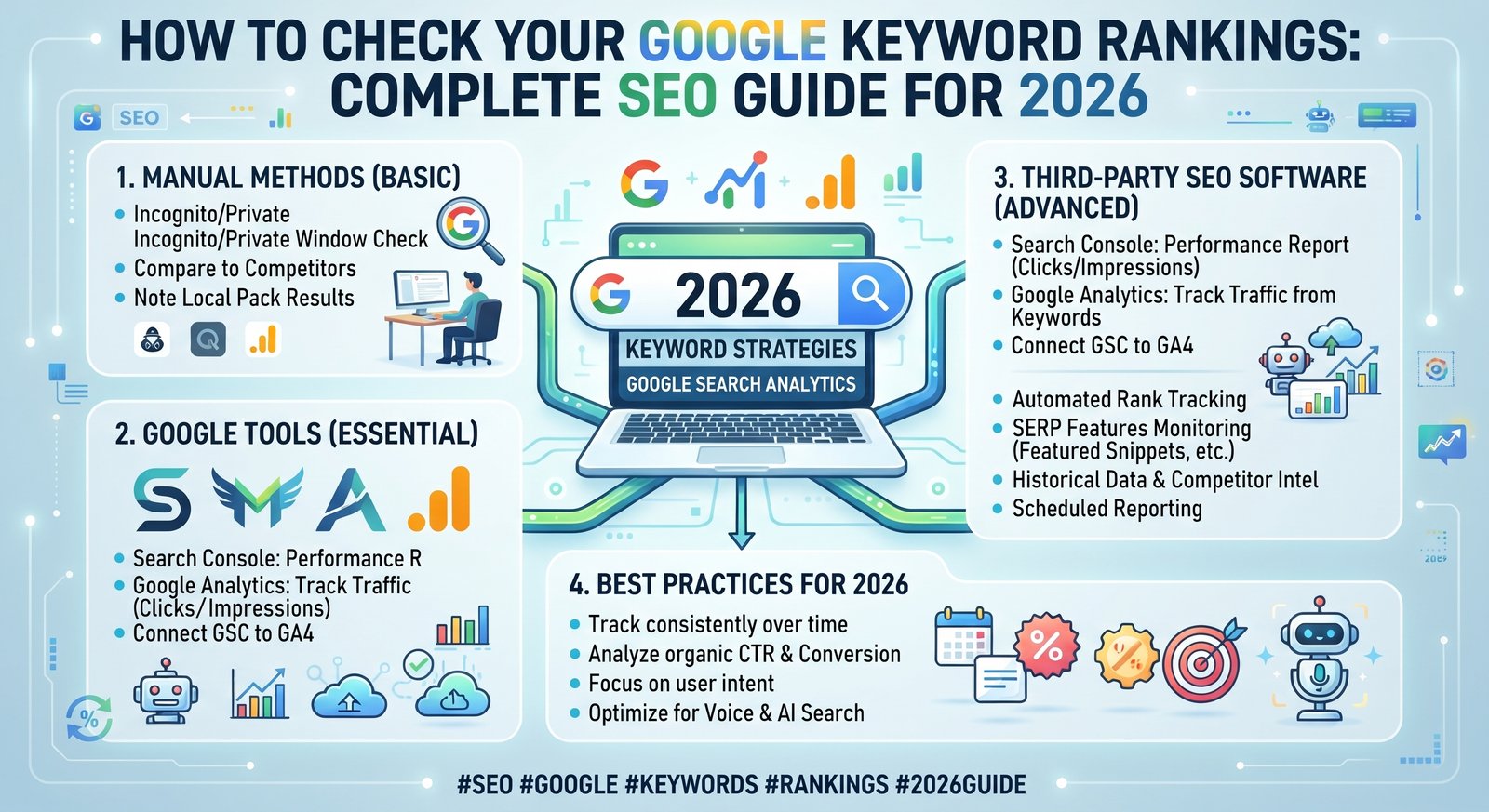 How to Check Your Google Keyword Rankings: Complete SEO Guide for 2026