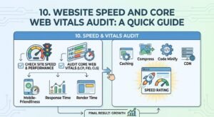 SEO Audit: Complete Guide to Finding & Fixing Website SEO Problems in 2026 4 10. Website Speed and Core Web Vitals Audit