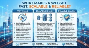 Modern Web Development in 2026: Build Faster, Safer & High-Converting Websites 2 What Makes a Website Fast, Scalable and Reliable?