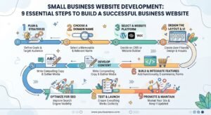 1 Small Business Website Development: 9 Essential Steps to Build a Successful Business Website